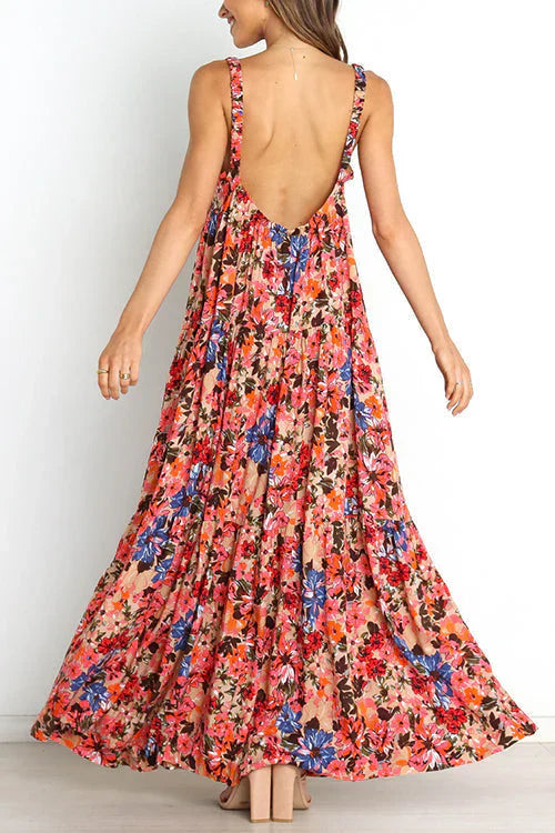 Naomi - Floral maxi dress