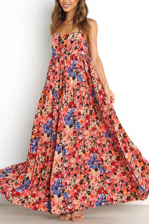 Naomi - Floral maxi dress